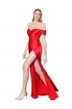Sleeveless Off the Shoulder Stretch Satin Mermaid Formal Evening Gown / Prom Dress / Bridesmaid Dress Brisbane