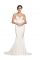 Sleeveless Cowl Neck Low Back Stretch Satin Mermaid Prom Dress / Bridesmaid Dress Brisbane