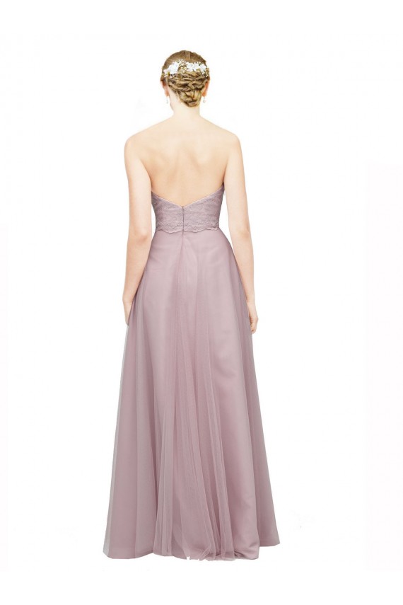 Sleeveless Sweetheart Tulle & Lace A-Line Bridesmaid Dress / Evening Dress Brisbane