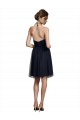 Sleeveless Halter Neck Tulle A-Line Bridesmaid Gown Brisbane