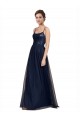 Sleeveless Spaghetti Straps Tulle & Lace A-Line Bridesmaid Dress Brisbane