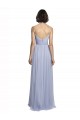 Sleeveless Lilac Spaghetti Straps Tulle A-Line Bridesmaid Dress Brisbane