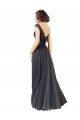 Cap Sleeves Bateau Neck Tulle & Lace A-Line Bridesmaid Dress Brisbane