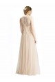 Sleeveless Bateau Neck Tulle & Lace A-Line Bridesmaid Dress Brisbane
