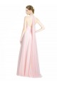 Sleeveless Mint Green Spaghetti Straps Open Back Tulle A-Line Bridesmaid Dress Brisbane