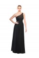Sleeveless One Shoulder Tulle A-Line Bridesmaid Dress / Evening Dress Brisbane