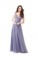 Sleeveless Sweetheart V-Back Tulle & Lace A-Line Formal Dress / Bridesmaid Dress Brisbane
