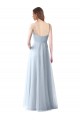 Sleeveless Spaghetti Straps Soft Tulle A-Line Bridesmaid Dress Brisbane