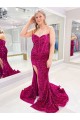 Sleeveless Sweetheart Velvet Sequin Sheath Evening Dress Brisbane