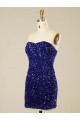 Sleeveless Sweetheart Velvet Sequin Sheath Prom Dress Brisbane