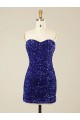 Sleeveless Sweetheart Velvet Sequin Sheath Prom Dress Brisbane