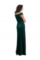 Cap Sleeves Square Neck Stretch Velvet A-Line Formal Evening Gown / Prom Dress / Bridesmaid Dress Brisbane