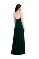 Sleeveless Halter Neck Stretch Velvet A-Line Semi Formal Evening Dress / Prom Dress / Bridesmaid Dress Brisbane