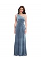 Sleeveless Off the Shoulder Stretch Velvet A-Line Bridesmaid Dress / Evening Dress Brisbane